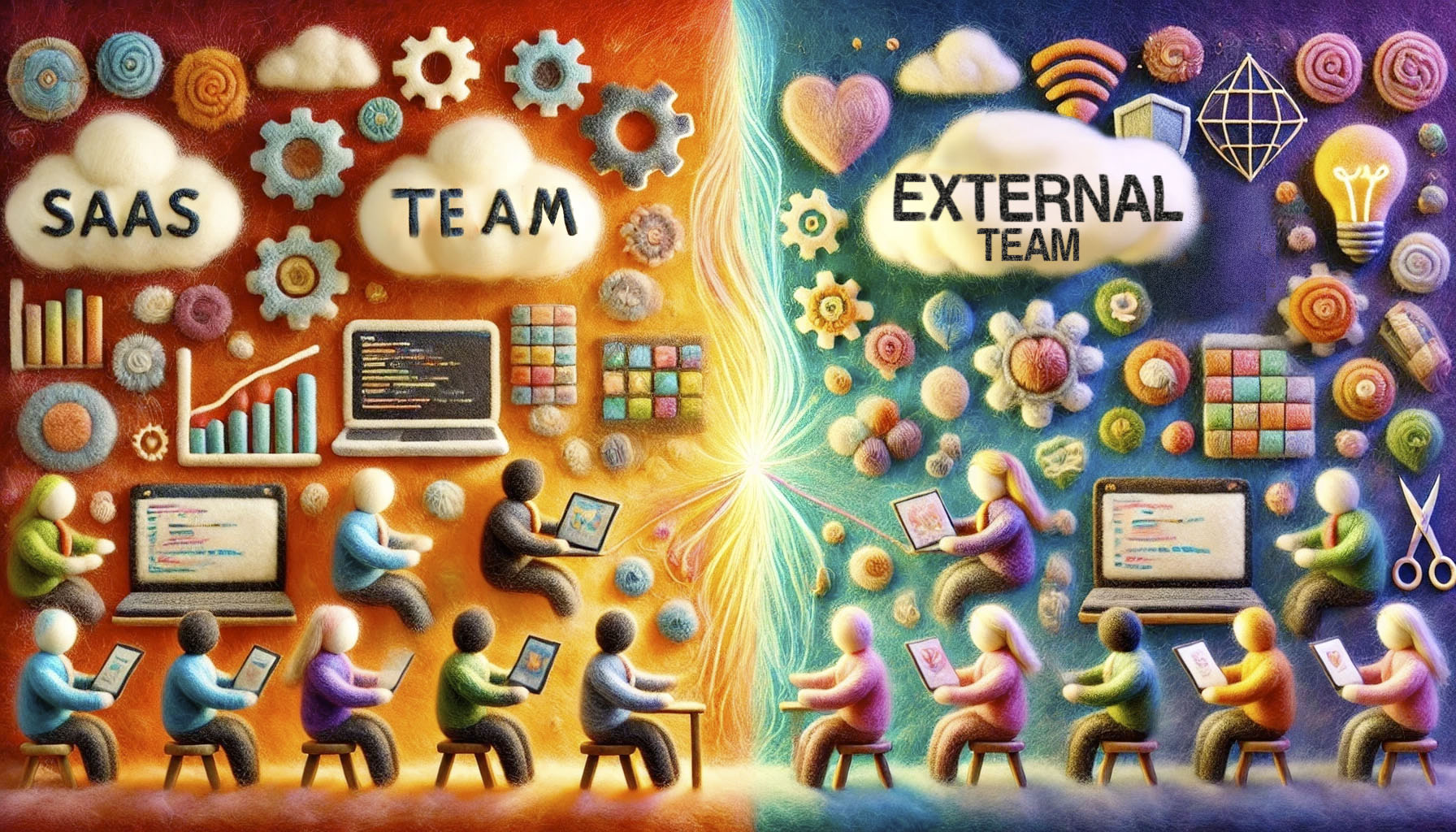 Managing external teams efficiently