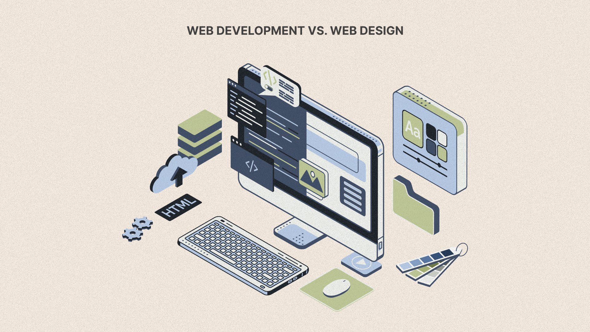 Web development vs. Web design