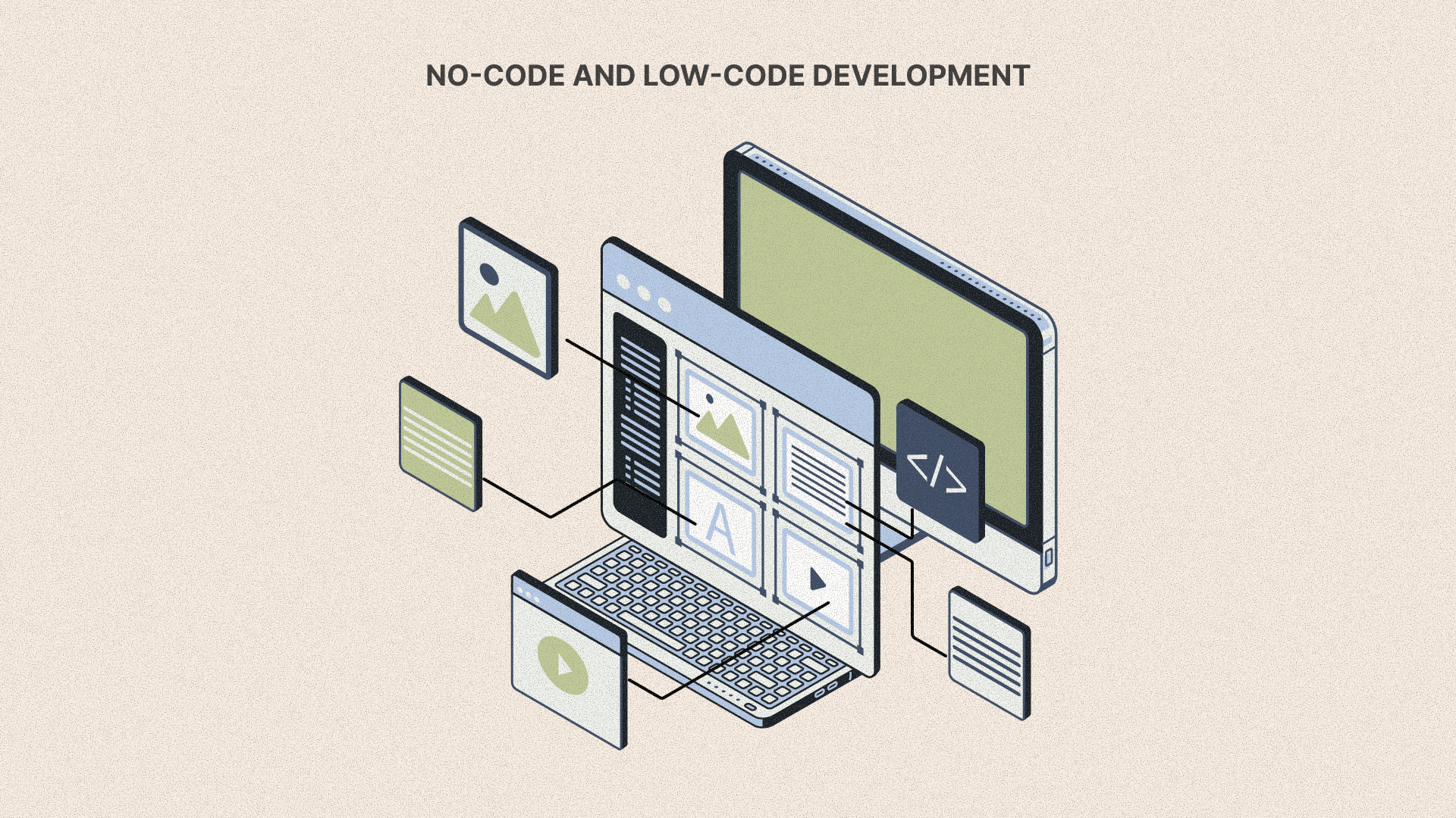 Web development: no-code and low-code